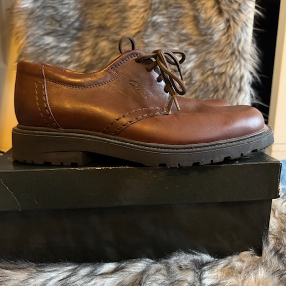 Clarks Other - Clarks Classic Brown Leather Men's Shoes